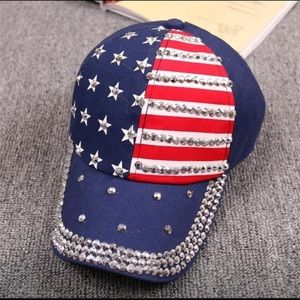 American Flag Ball Cap